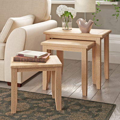 Sommerallee 3-tlg. Satztisch-Set Apolline & Bewertungen | Wayfair.de
